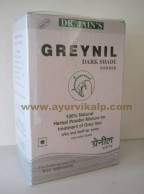 Dr.Jain's GREYNIL, Dark Shade Herbal Hair Color Powder, 500g, Indigo + Mehendi